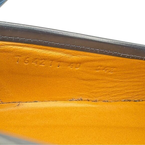 Gucci Leather Loafer with Horsebit Black Size 40 / 10 - Picture 10 of 13